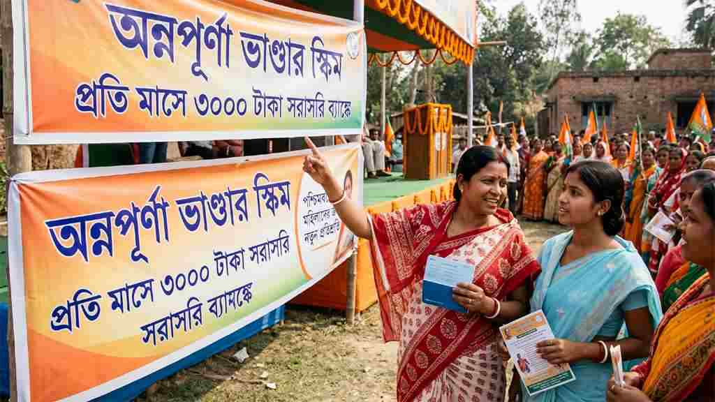 annapurna bhandar yojana west bengal